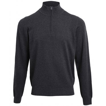 PR695 1/4 Zip Knitted Sweater
