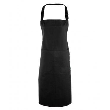 PR112 Cotton Bib Apron, Organic And Fairtrade Certified