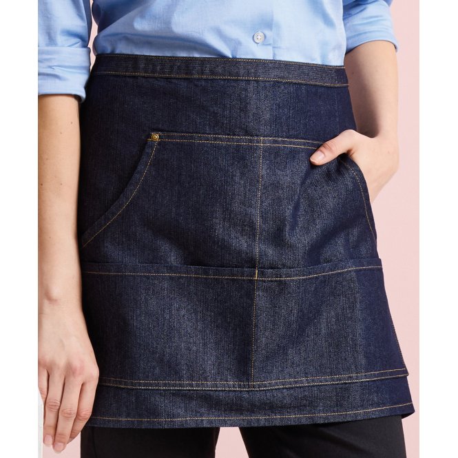 Premier PR125 Jeans Stitch Denim Waist Apron