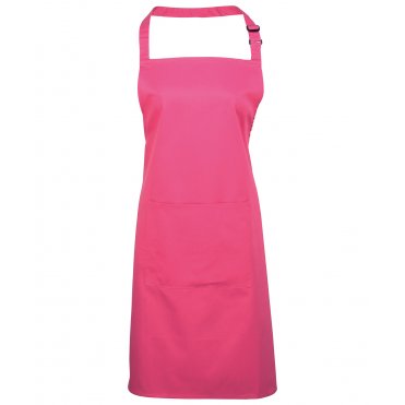 PR154 Colours Bib Apron With Pocket