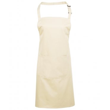 PR154 Colours Bib Apron With Pocket