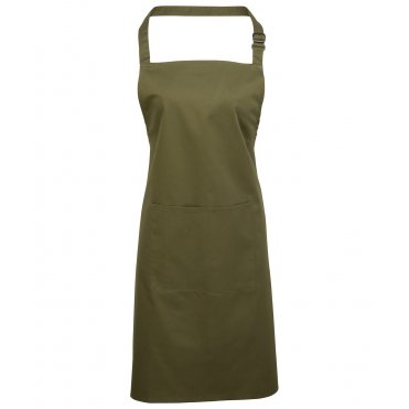 PR154 Colours Bib Apron With Pocket