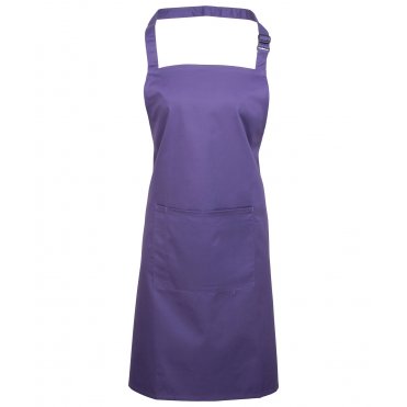 PR154 Colours Bib Apron With Pocket