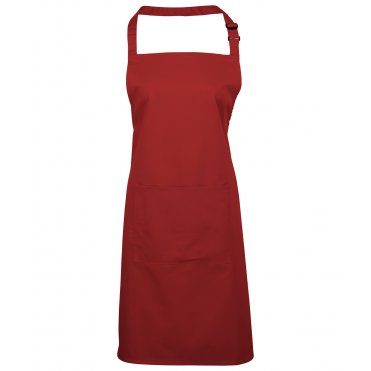PR154 Colours Bib Apron With Pocket