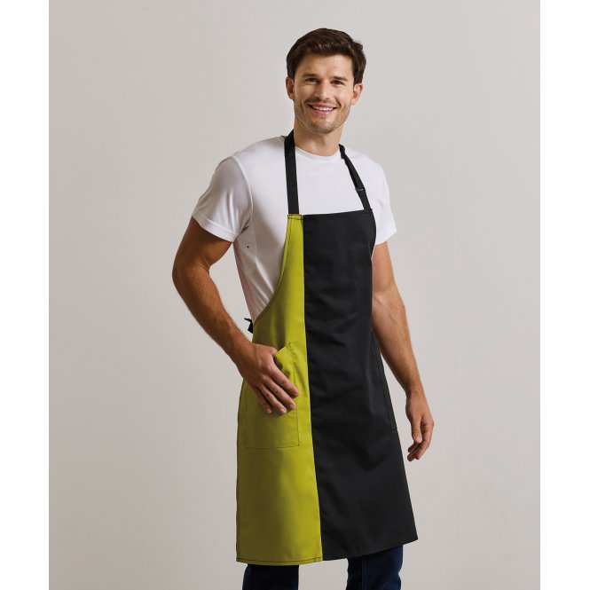 Premier PR162 Contrast Bib Apron