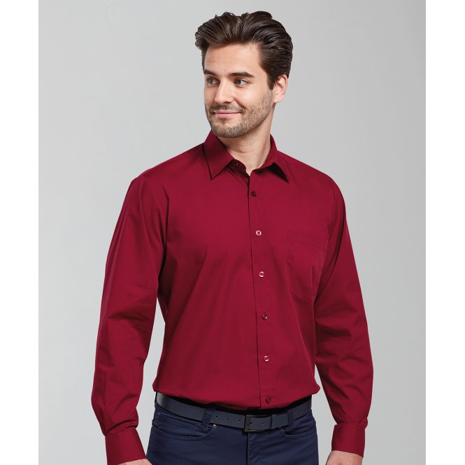 Premier PR200 Long Sleeve Poplin Shirt