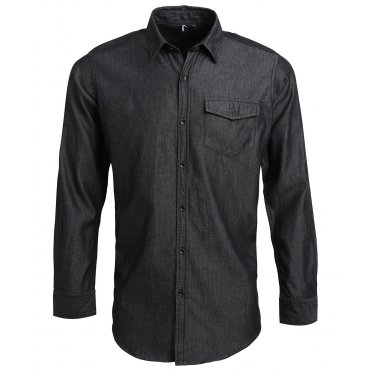 PR222 Jeans Stitch Denim Shirt