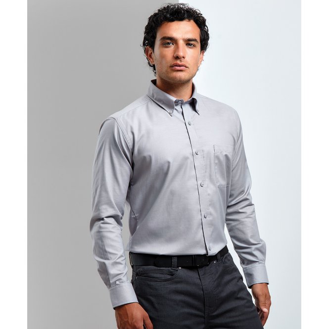 Premier PR234 Signature Oxford Long Sleeve Shirt