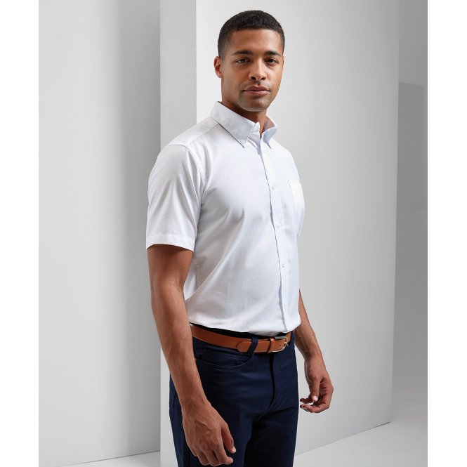 Premier PR236 Signature Oxford Short Sleeve Shirt