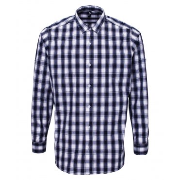 PR250 Mulligan Check Cotton Long Sleeve Shirt