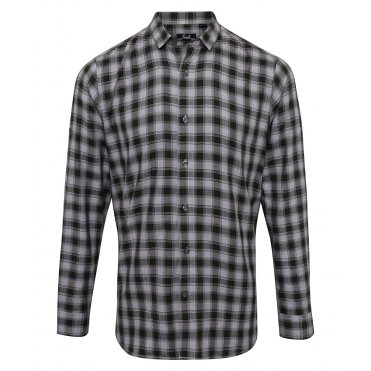 PR250 Mulligan Check Cotton Long Sleeve Shirt