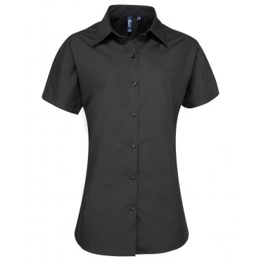 PR309 Women's Supreme Poplin Short Sleeve Shirt