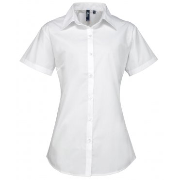 PR309 Women's Supreme Poplin Short Sleeve Shirt