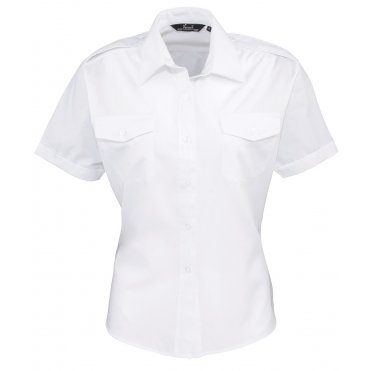 PR312 Women's Short Sleeve Pilot Blouse