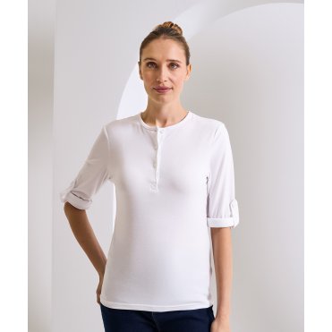 PR318 Women's Long John Roll-Sleeve Tee