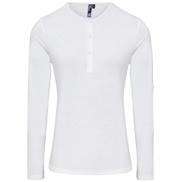 PR318 Women's Long John Roll-Sleeve Tee