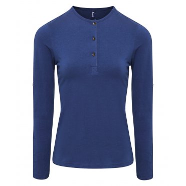 PR318 Women's Long John Roll-Sleeve Tee