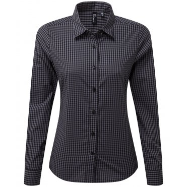PR352 Women's Maxton Check Long Sleeve Shirt