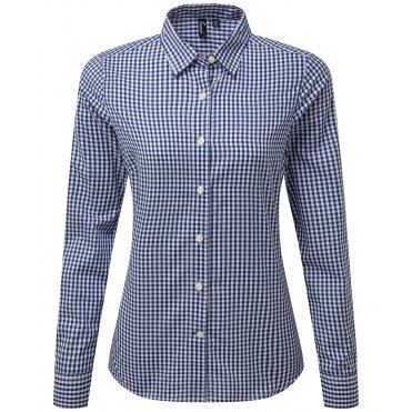 PR352 Women's Maxton Check Long Sleeve Shirt