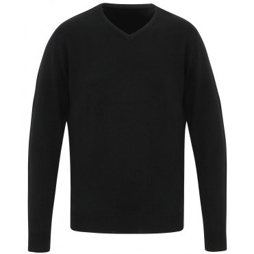 PR400 Essential Acrylic V-Neck Sweater