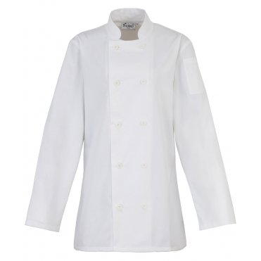 PR671 Women's Long Sleeve Chefs Jacket