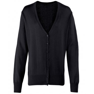 PR697 Women's Button-Through Knitted Cardigan