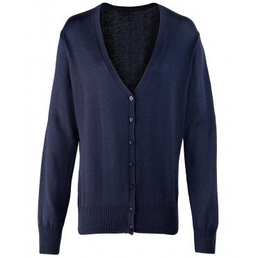 PR697 Women's Button-Through Knitted Cardigan