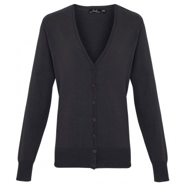 PR697 Women's Button-Through Knitted Cardigan