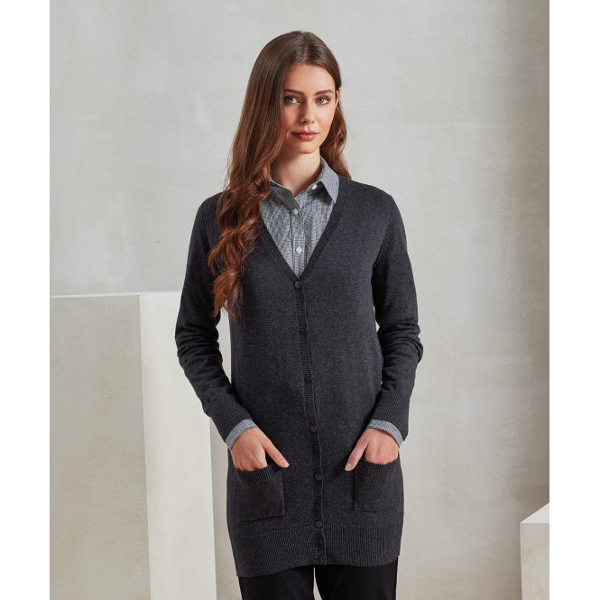 Premier PR698 Women's Longline Knitted Cardigan