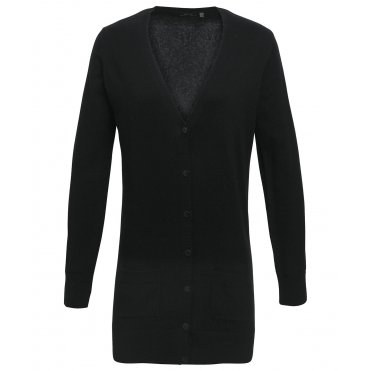 PR698 Women's Longline Knitted Cardigan