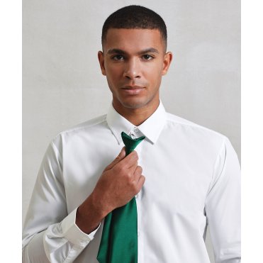 PR755 Colour Satin Clip Tie