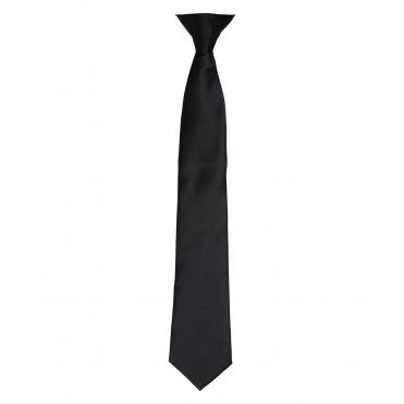 PR755 Colour Satin Clip Tie
