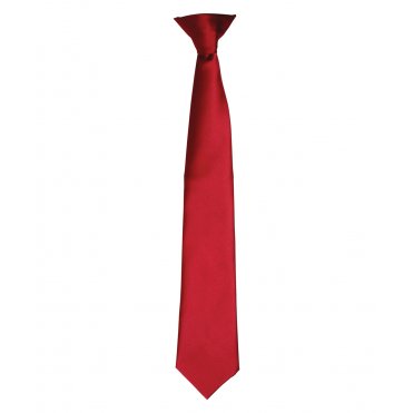 PR755 Colour Satin Clip Tie
