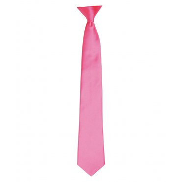 PR755 Colour Satin Clip Tie