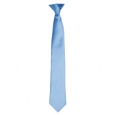 PR755 Colour Satin Clip Tie