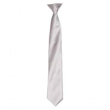 PR755 Colour Satin Clip Tie