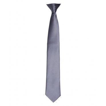 PR755 Colour Satin Clip Tie