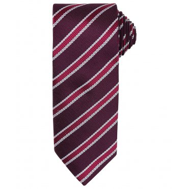 PR783 Waffle Stripe Tie