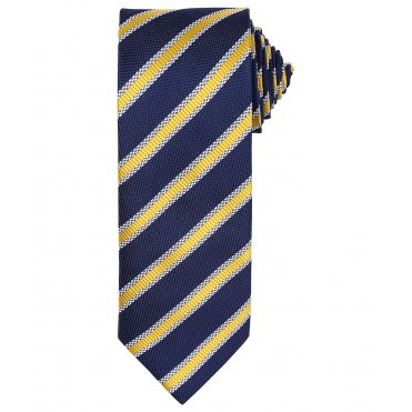 PR783 Waffle Stripe Tie
