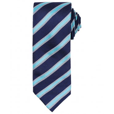PR783 Waffle Stripe Tie