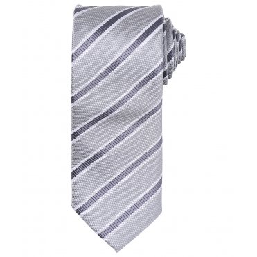 PR783 Waffle Stripe Tie