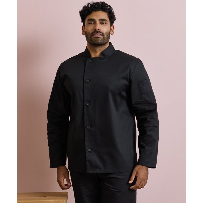 Premier PR901 Chefs Essential Long Sleeve Jacket