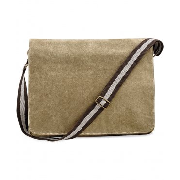 QD610 Vintage Canvas Despatch Bag