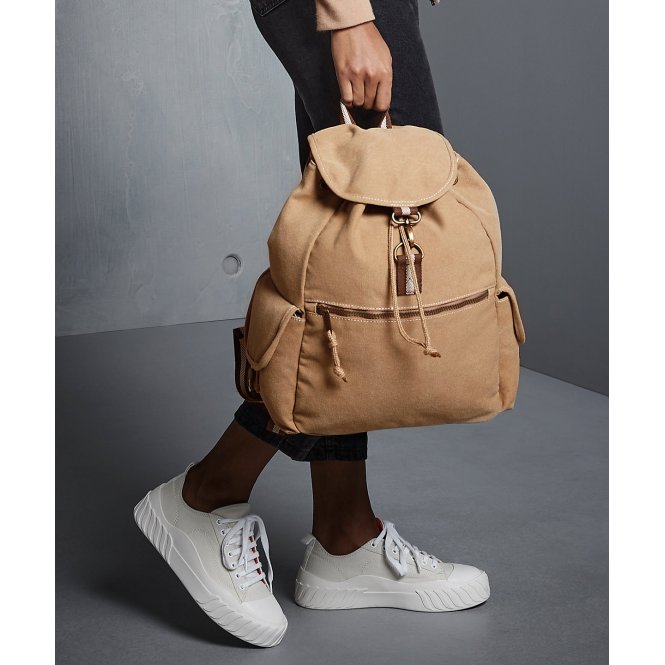 Quadra QD612 Vintage Canvas Backpack