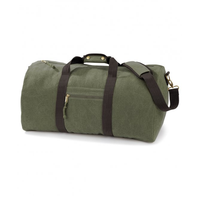 Quadra QD613 Vintage Canvas Holdall
