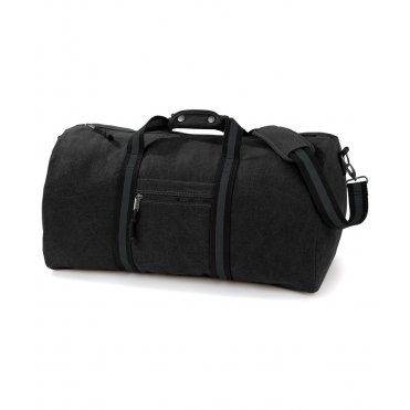 QD613 Vintage Canvas Holdall