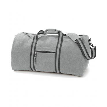 QD613 Vintage Canvas Holdall