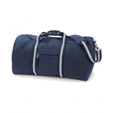 QD613 Vintage Canvas Holdall