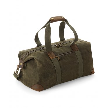 QD650 Heritage Waxed Canvas Holdall