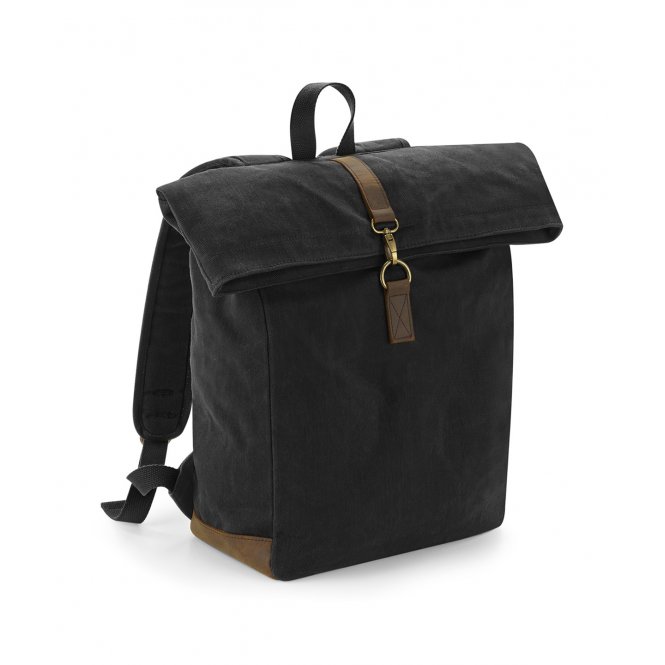 Quadra QD655 Heritage Waxed Canvas Backpack